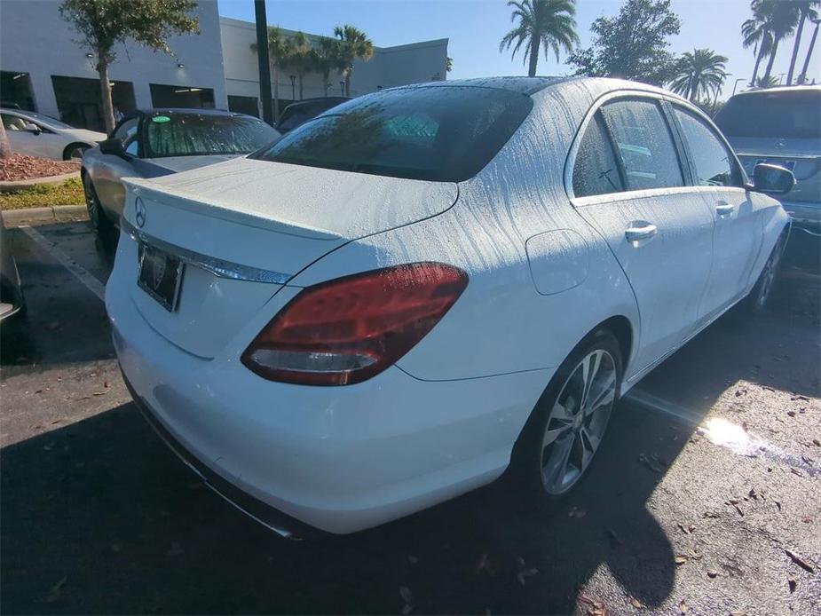 used 2017 Mercedes-Benz C-Class car, priced at $13,999