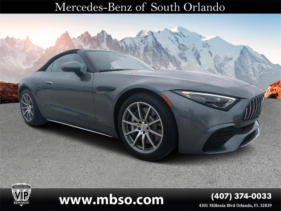 new 2024 Mercedes-Benz AMG SL 43 car, priced at $116,585