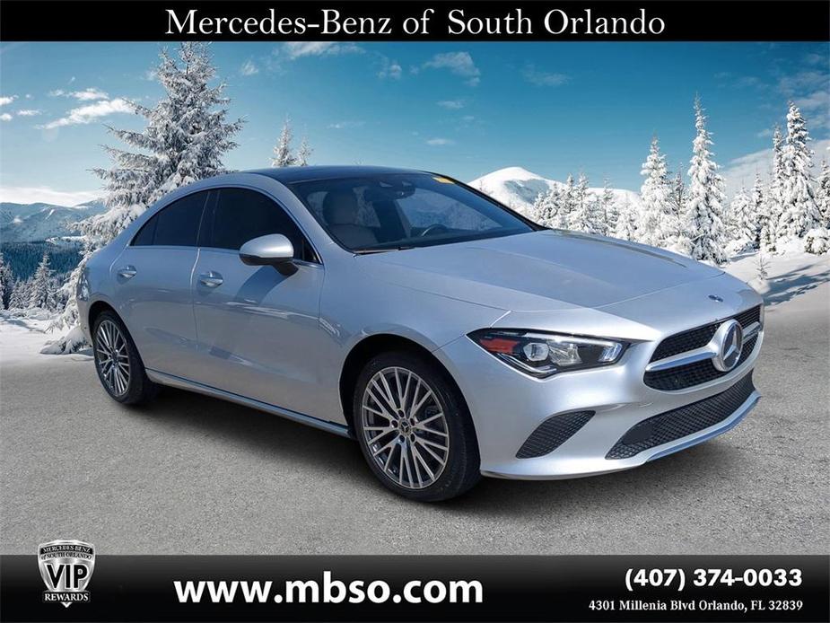 used 2021 Mercedes-Benz CLA 250 car, priced at $28,409