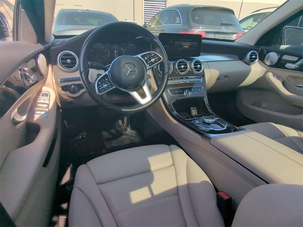 used 2021 Mercedes-Benz C-Class car, priced at $27,999