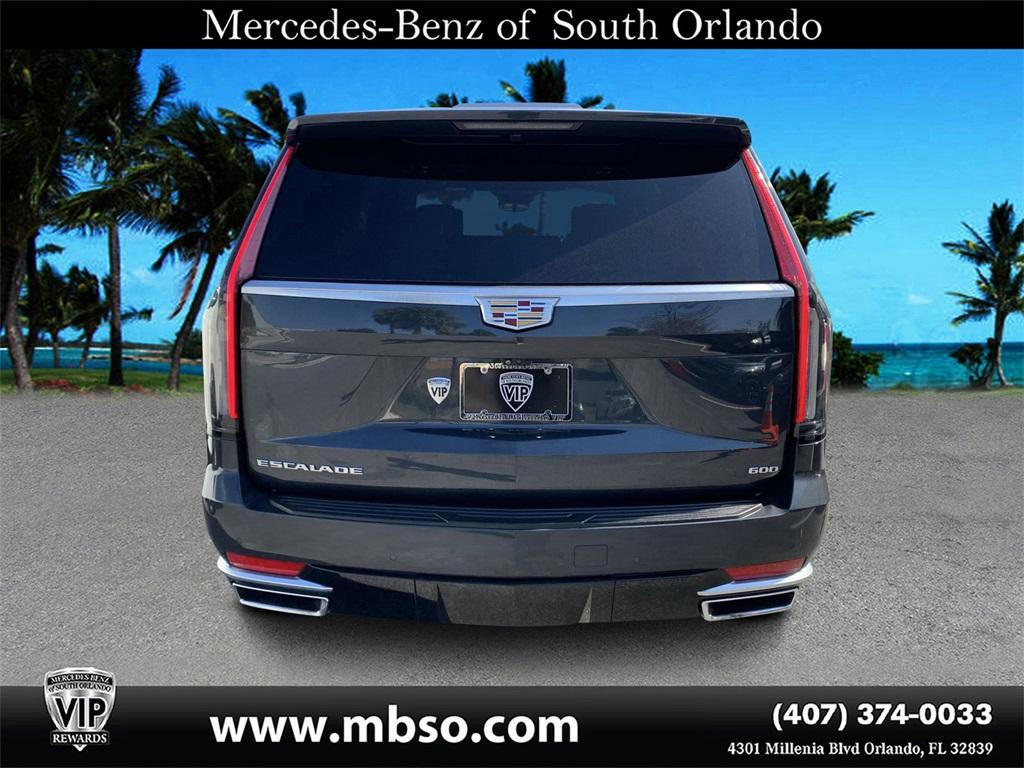 used 2022 Cadillac Escalade car, priced at $59,999