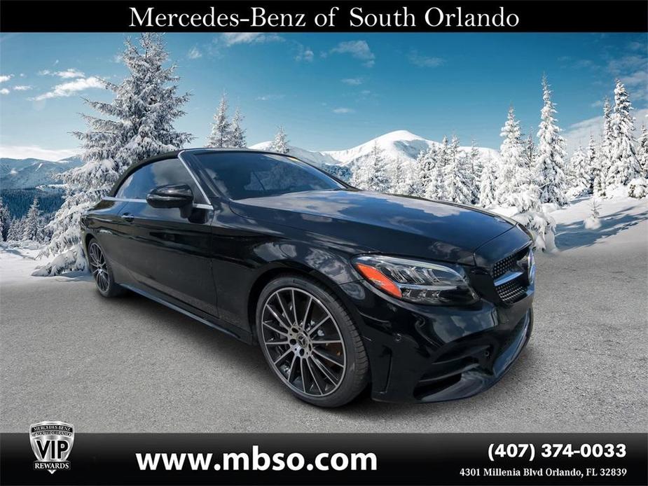 used 2022 Mercedes-Benz C-Class car, priced at $44,499