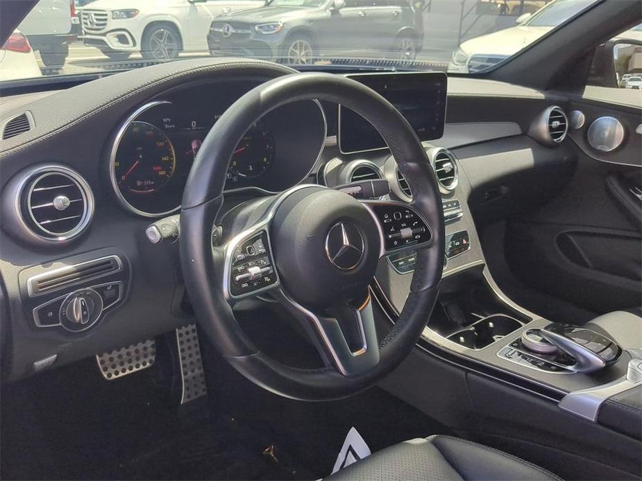 used 2022 Mercedes-Benz C-Class car, priced at $44,499