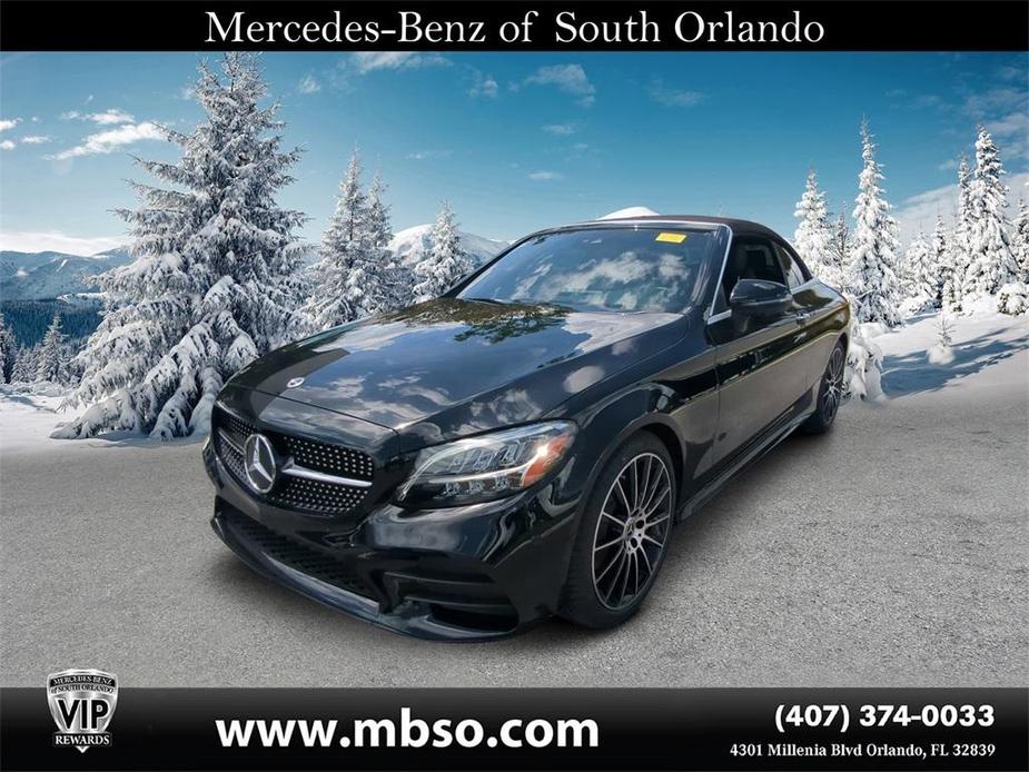 used 2022 Mercedes-Benz C-Class car, priced at $44,499