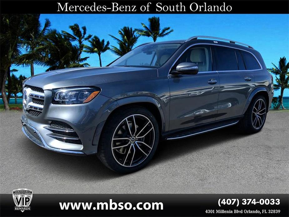 used 2021 Mercedes-Benz GLS 580 car, priced at $57,499