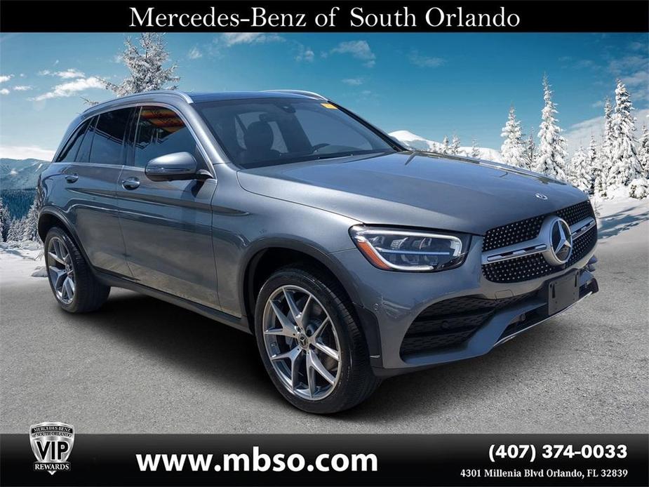 used 2021 Mercedes-Benz GLC 300 car, priced at $29,688