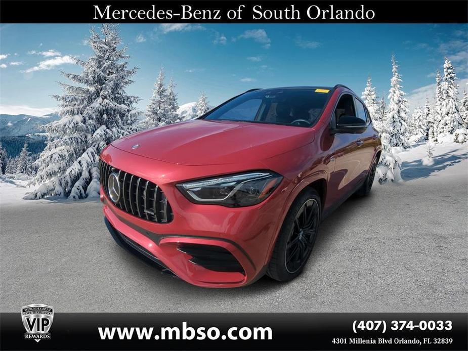 used 2024 Mercedes-Benz AMG GLA 35 car, priced at $60,800