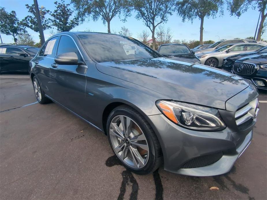 used 2018 Mercedes-Benz C-Class car, priced at $14,499