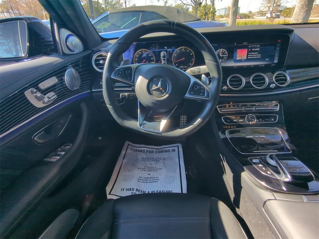 used 2018 Mercedes-Benz AMG E 63 car, priced at $55,999