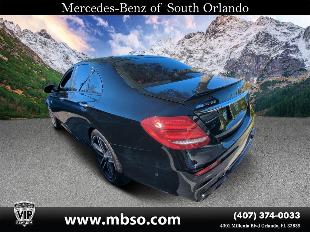 used 2018 Mercedes-Benz AMG E 63 car, priced at $55,999