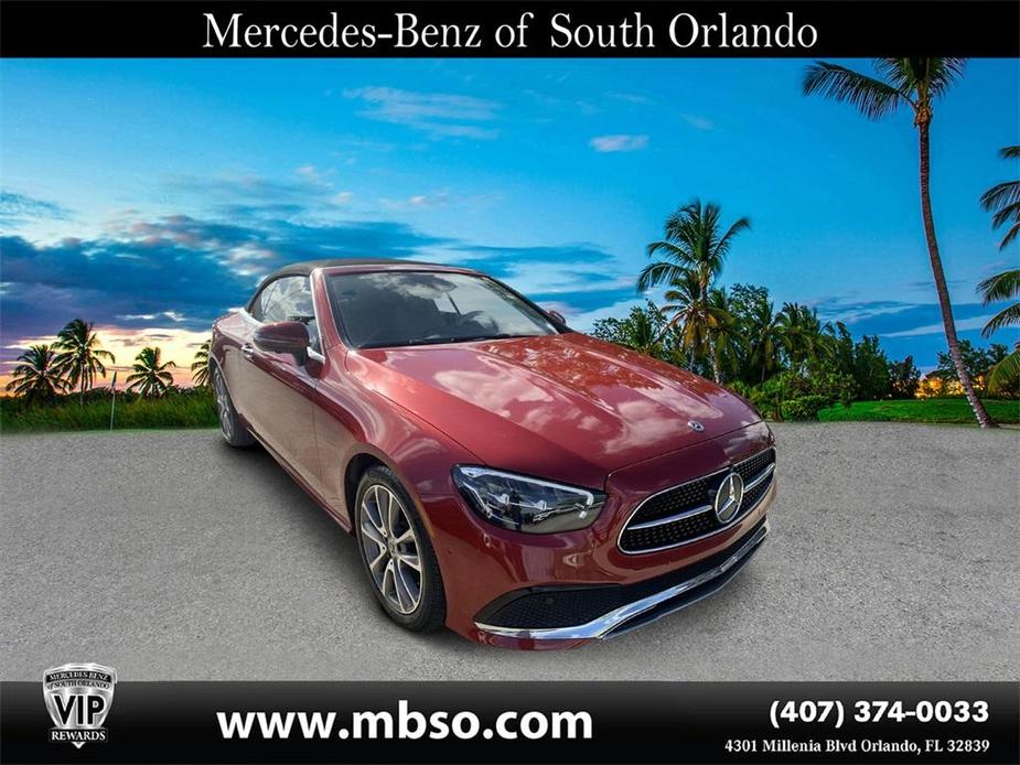 used 2021 Mercedes-Benz E-Class car, priced at $52,499