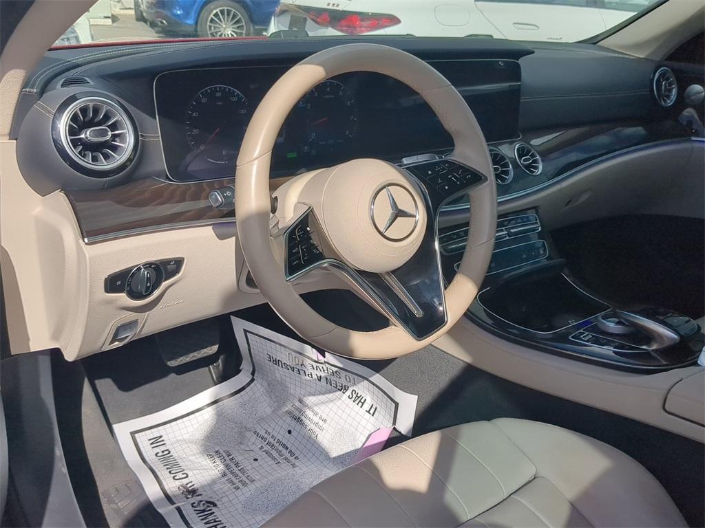 used 2021 Mercedes-Benz E-Class car, priced at $47,999