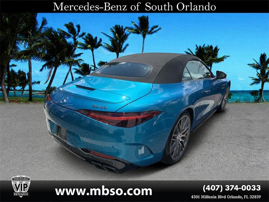 used 2023 Mercedes-Benz AMG SL 63 car, priced at $144,499