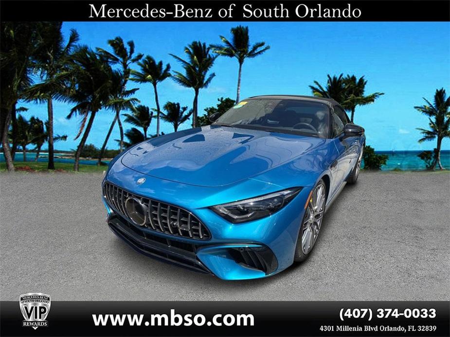 used 2023 Mercedes-Benz AMG SL 63 car, priced at $144,499