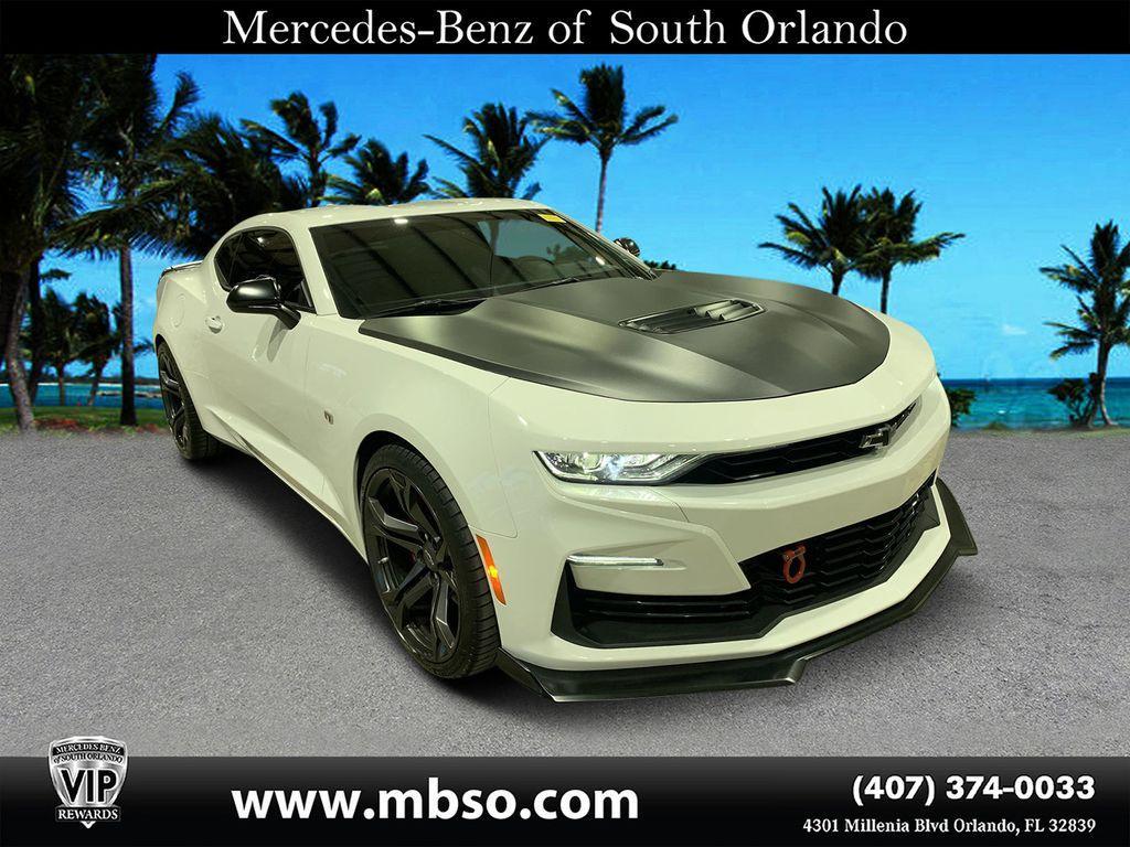 used 2021 Chevrolet Camaro car, priced at $44,499