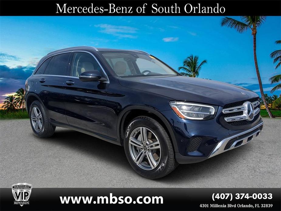 used 2021 Mercedes-Benz GLC 300 car, priced at $29,864
