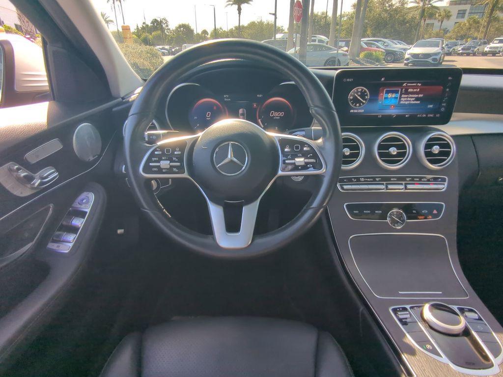 used 2021 Mercedes-Benz C-Class car, priced at $24,697