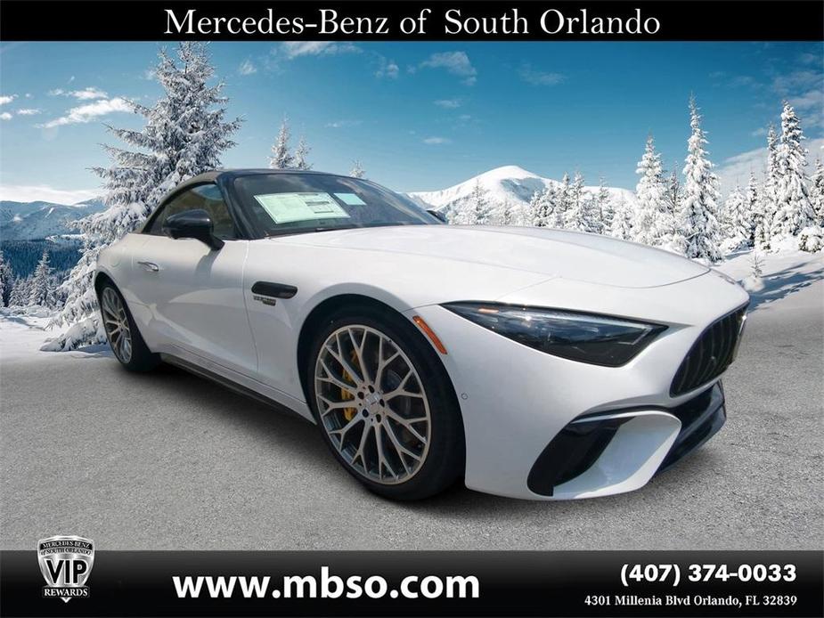 new 2024 Mercedes-Benz AMG SL 55 car