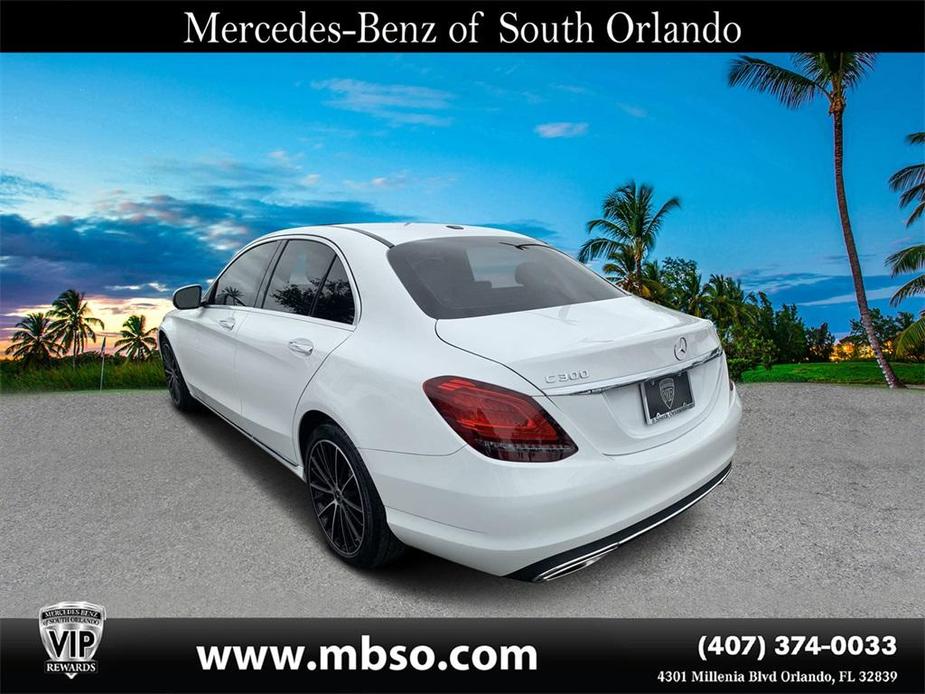 used 2021 Mercedes-Benz C-Class car, priced at $27,498