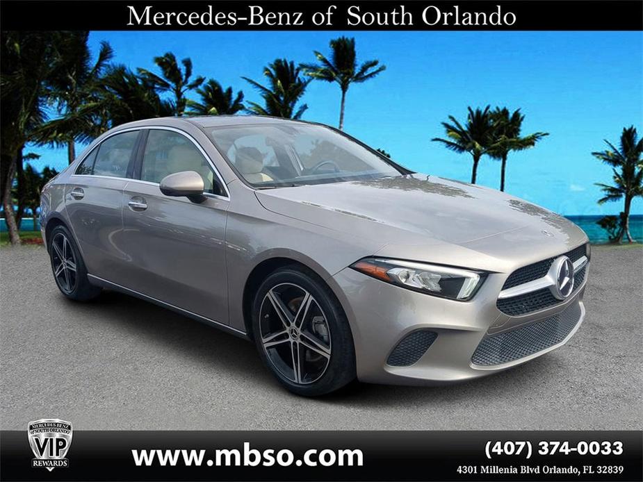 used 2020 Mercedes-Benz A-Class car, priced at $24,999