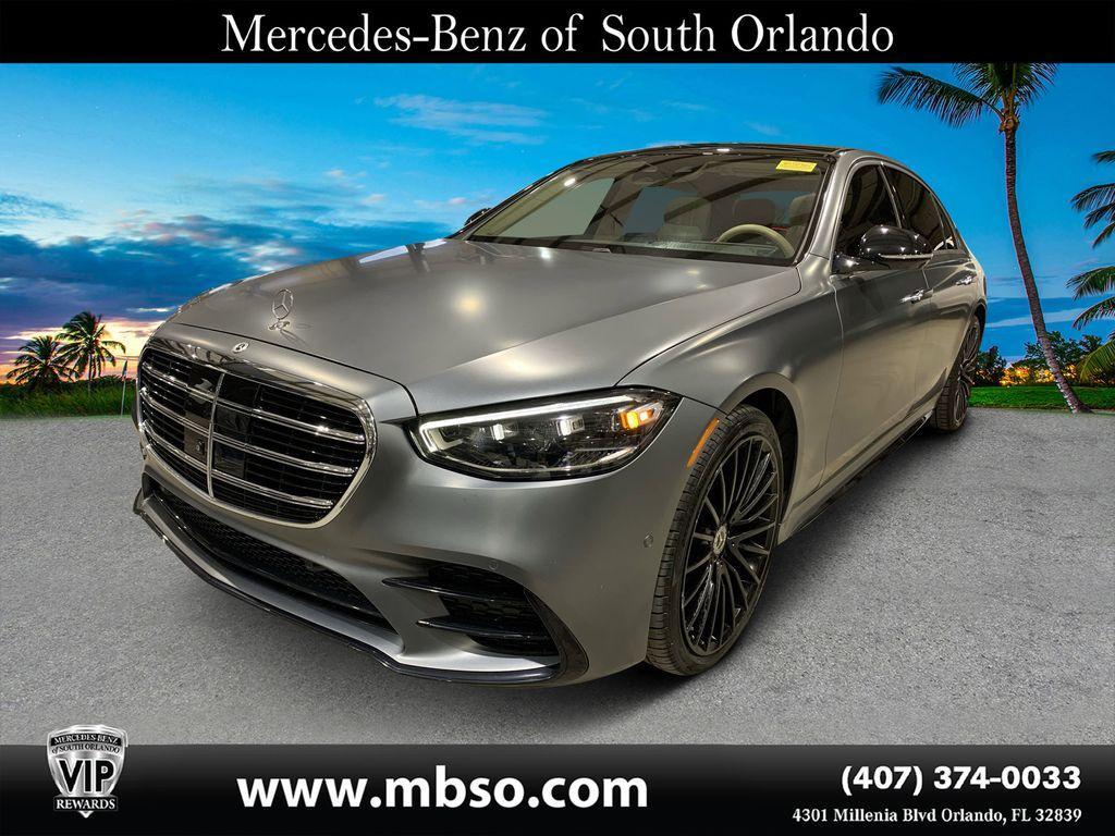 used 2022 Mercedes-Benz S-Class car, priced at $81,999