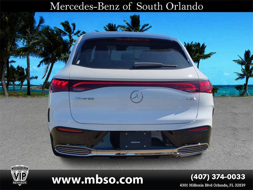 used 2024 Mercedes-Benz AMG EQE car, priced at $99,999