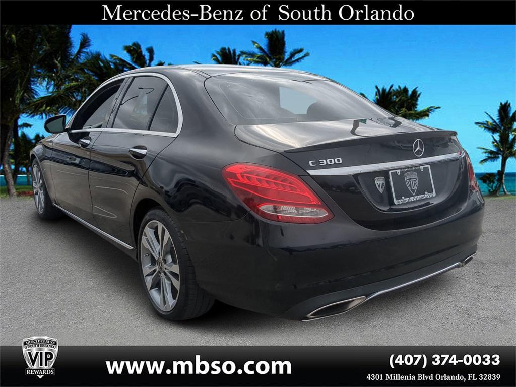 used 2018 Mercedes-Benz C-Class car, priced at $14,999