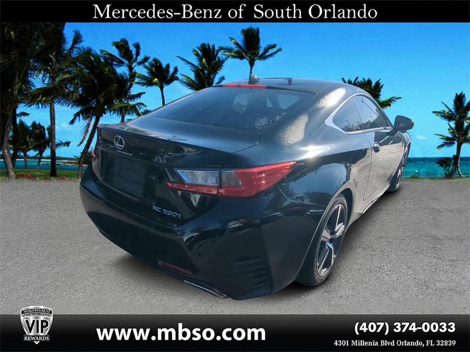 used 2017 Lexus RC 200t car, priced at $20,999