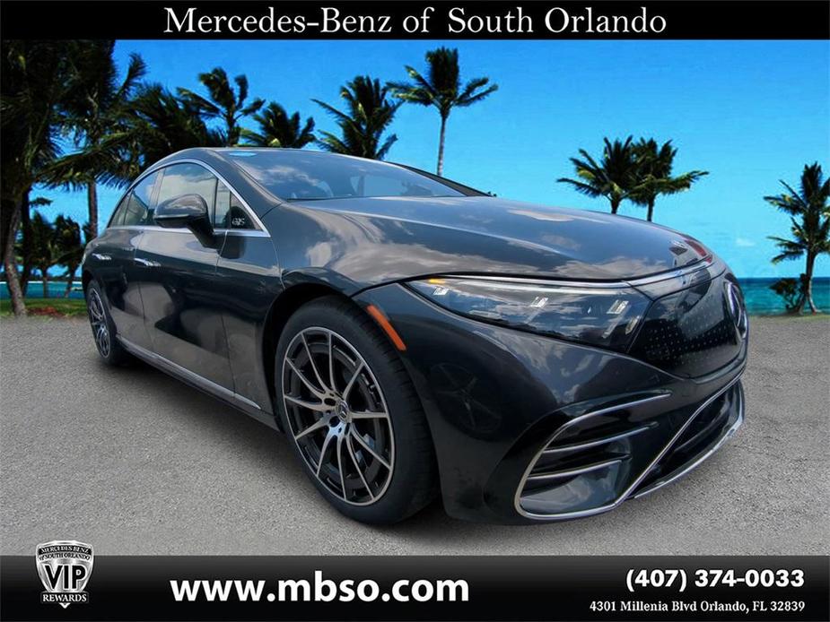 new 2024 Mercedes-Benz EQS 450+ car, priced at $124,410