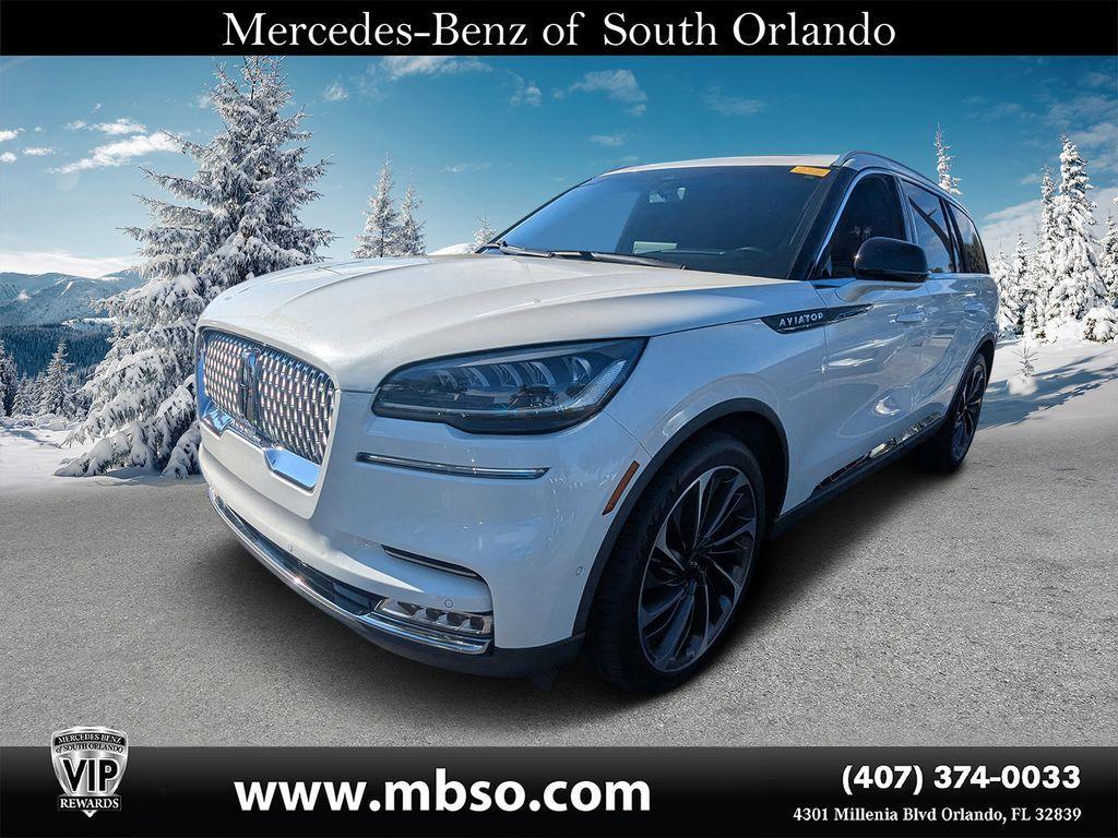 used 2021 Lincoln Aviator car, priced at $28,999