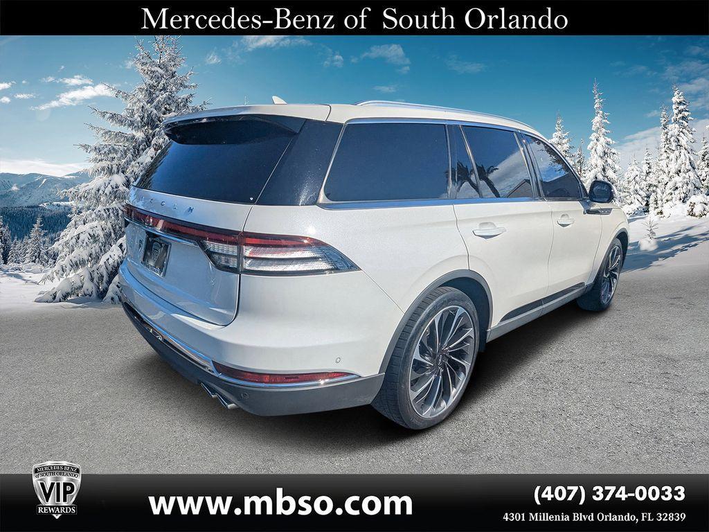 used 2021 Lincoln Aviator car, priced at $28,999
