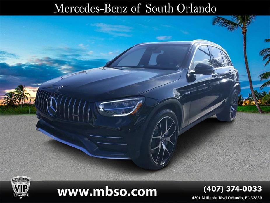 used 2022 Mercedes-Benz AMG GLC 43 car, priced at $44,999