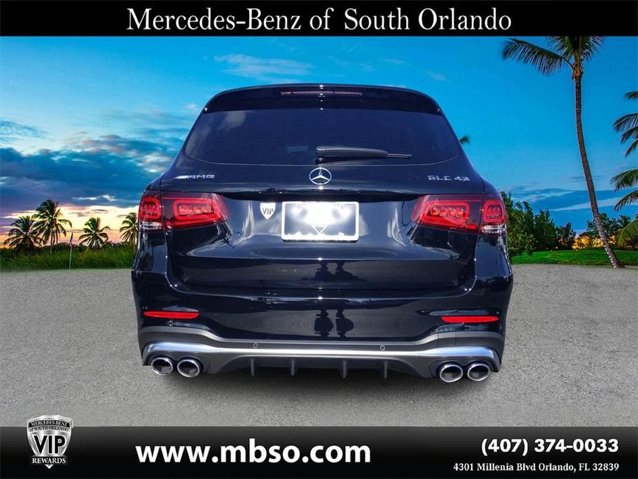 used 2022 Mercedes-Benz AMG GLC 43 car, priced at $44,999