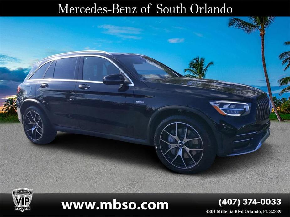 used 2022 Mercedes-Benz AMG GLC 43 car, priced at $44,999