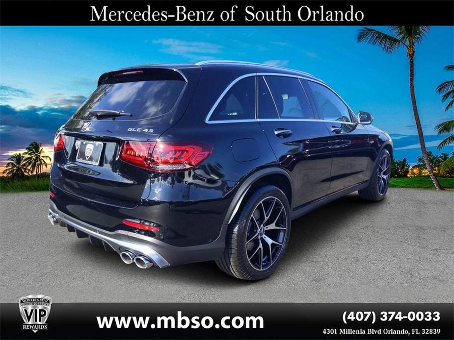 used 2022 Mercedes-Benz AMG GLC 43 car, priced at $44,999