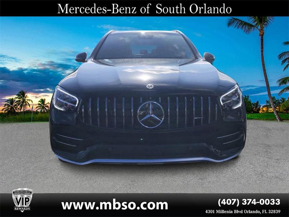 used 2022 Mercedes-Benz AMG GLC 43 car, priced at $44,999