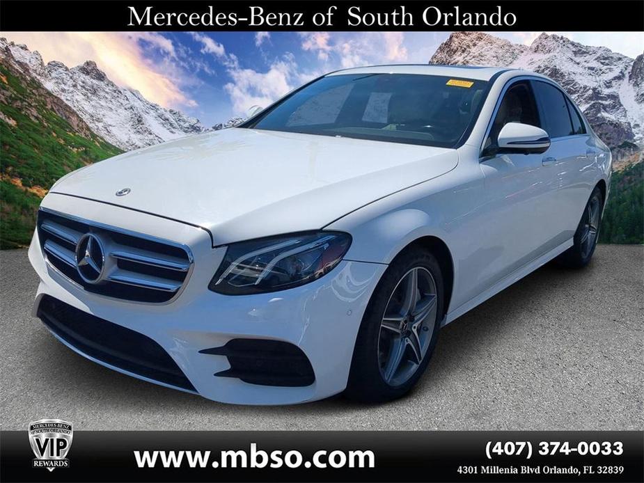 used 2020 Mercedes-Benz E-Class car, priced at $33,281