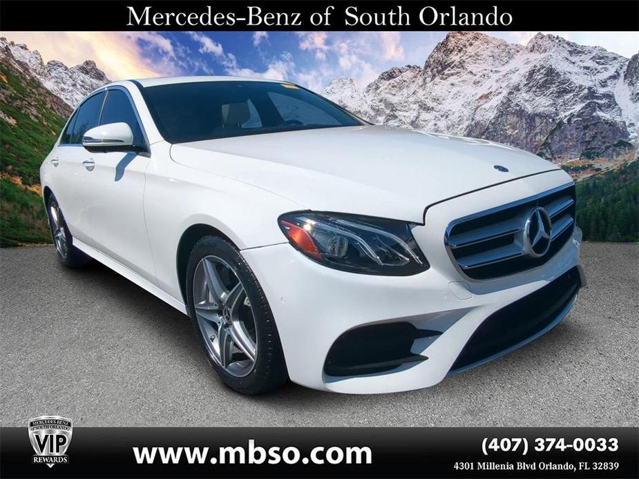 used 2020 Mercedes-Benz E-Class car, priced at $33,888