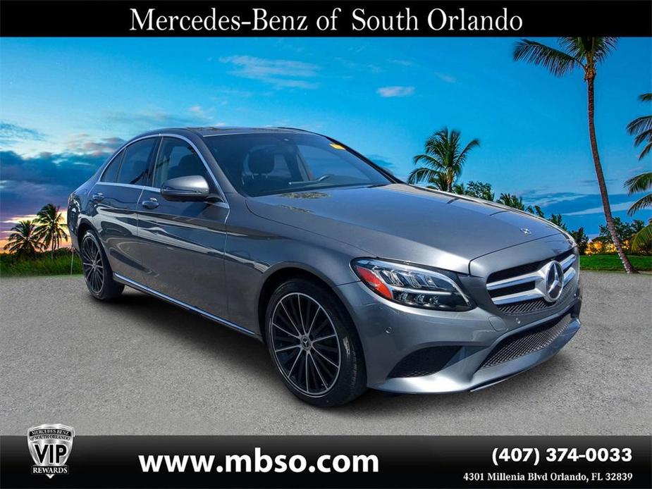 used 2020 Mercedes-Benz C-Class car, priced at $29,070