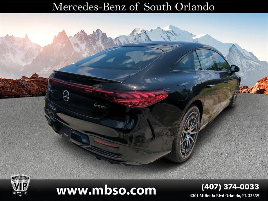 new 2024 Mercedes-Benz EQS 580 car, priced at $134,270