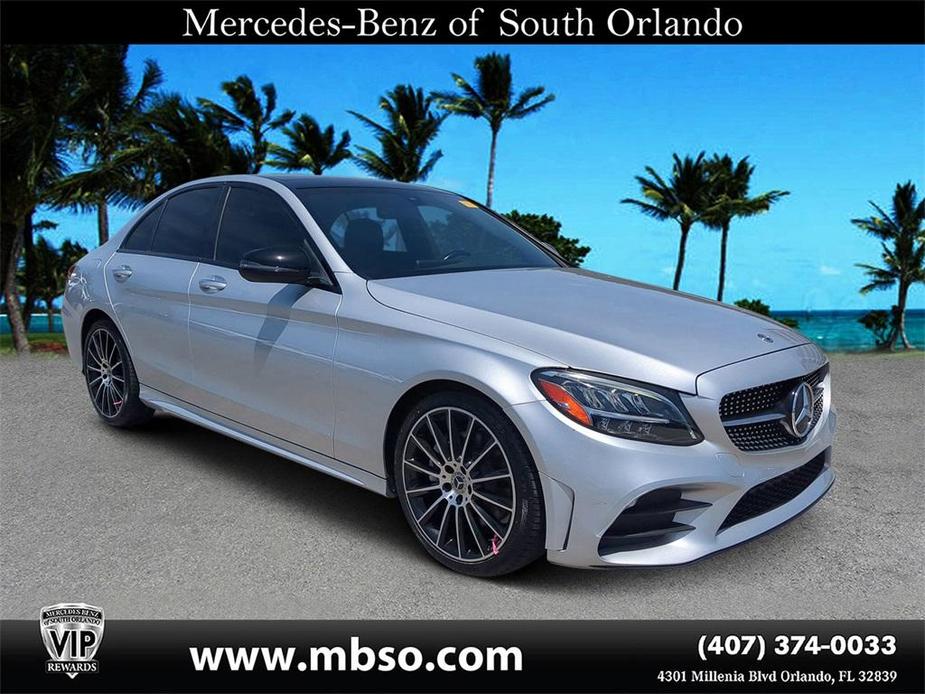used 2021 Mercedes-Benz C-Class car, priced at $31,039