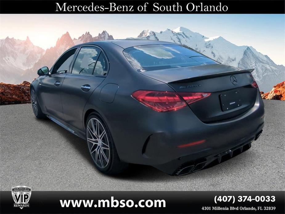 new 2024 Mercedes-Benz AMG C 63 car, priced at $100,575