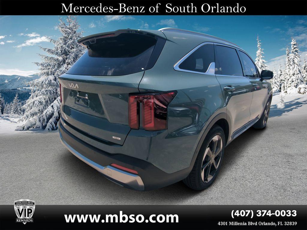 used 2025 Kia Sorento Hybrid car, priced at $37,194