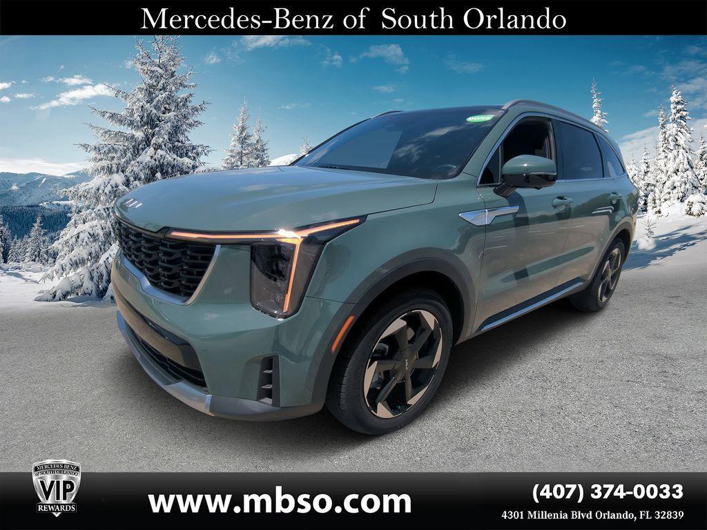used 2025 Kia Sorento Hybrid car, priced at $37,194
