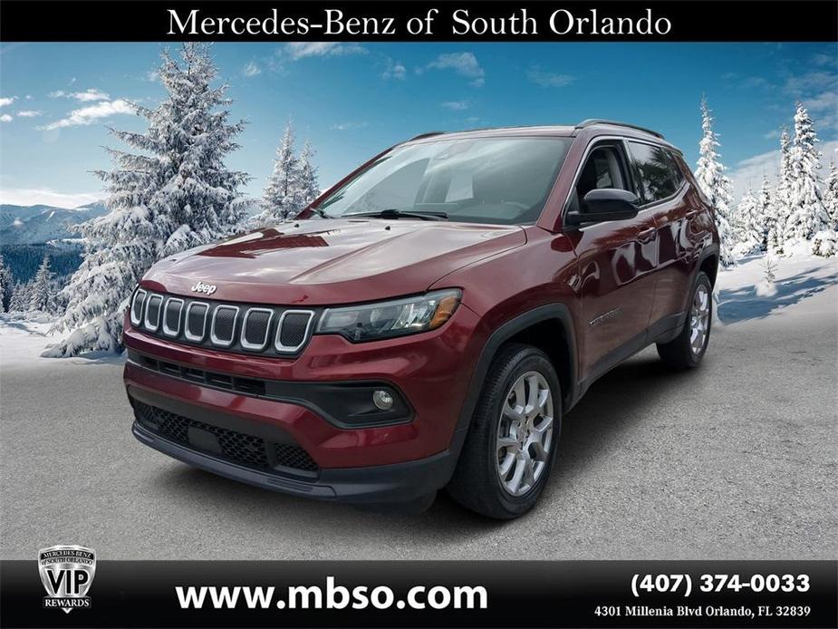 used 2022 Jeep Compass car, priced at $20,876