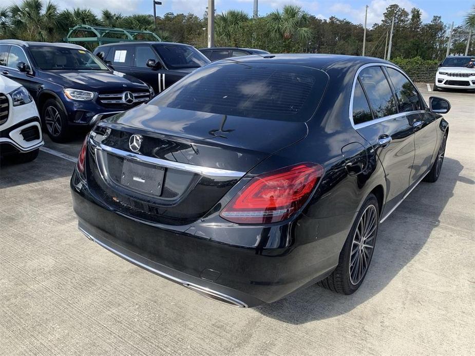 used 2021 Mercedes-Benz C-Class car, priced at $27,999