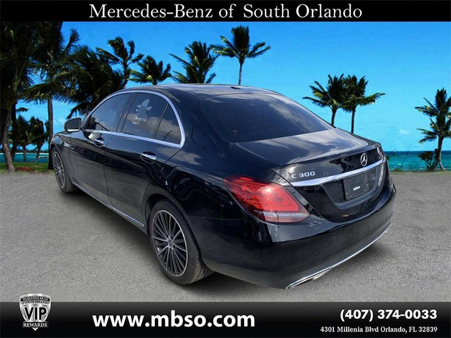 used 2021 Mercedes-Benz C-Class car, priced at $27,999