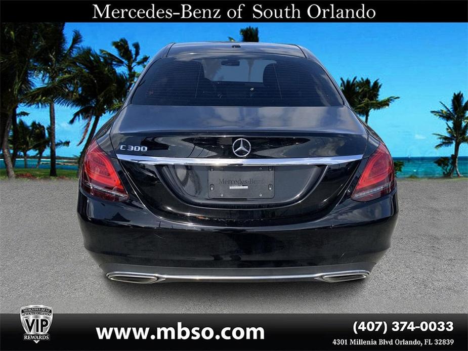 used 2021 Mercedes-Benz C-Class car, priced at $27,999