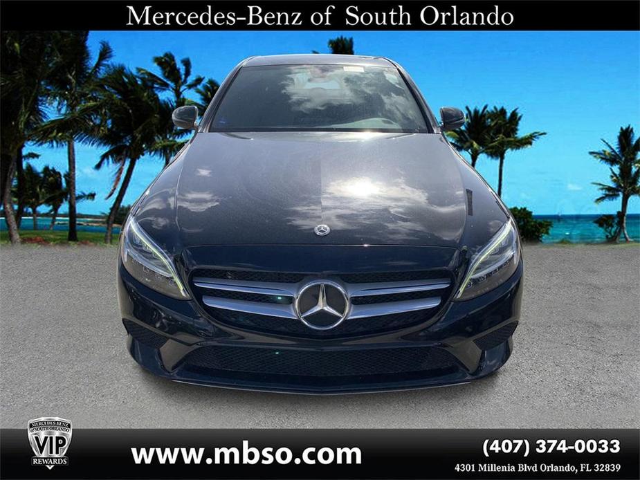 used 2021 Mercedes-Benz C-Class car, priced at $27,999