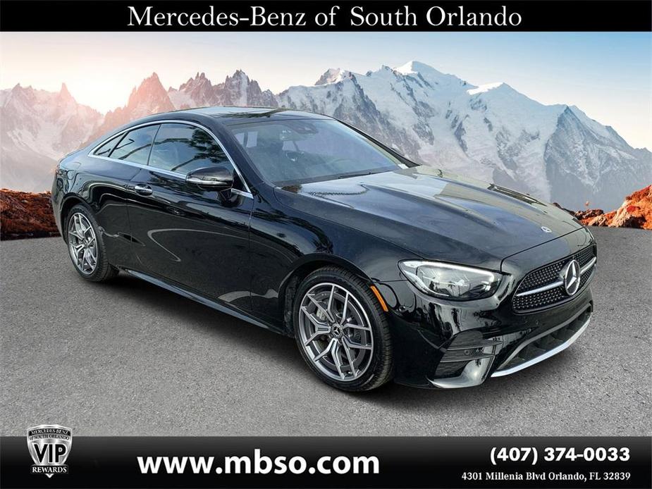 used 2023 Mercedes-Benz E-Class car, priced at $57,999